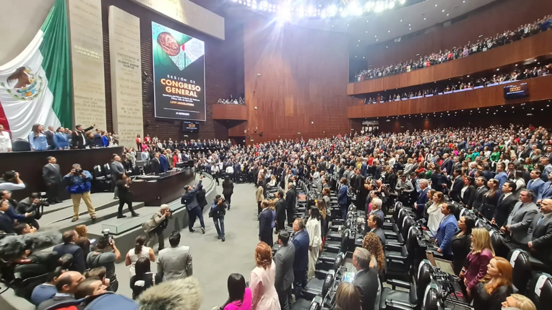 Instalación del Congreso de la Unión